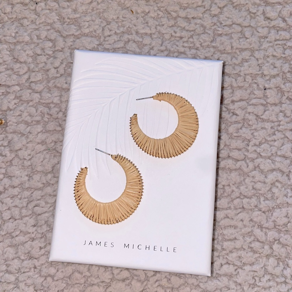 Bauble Bar Raffia Earrings